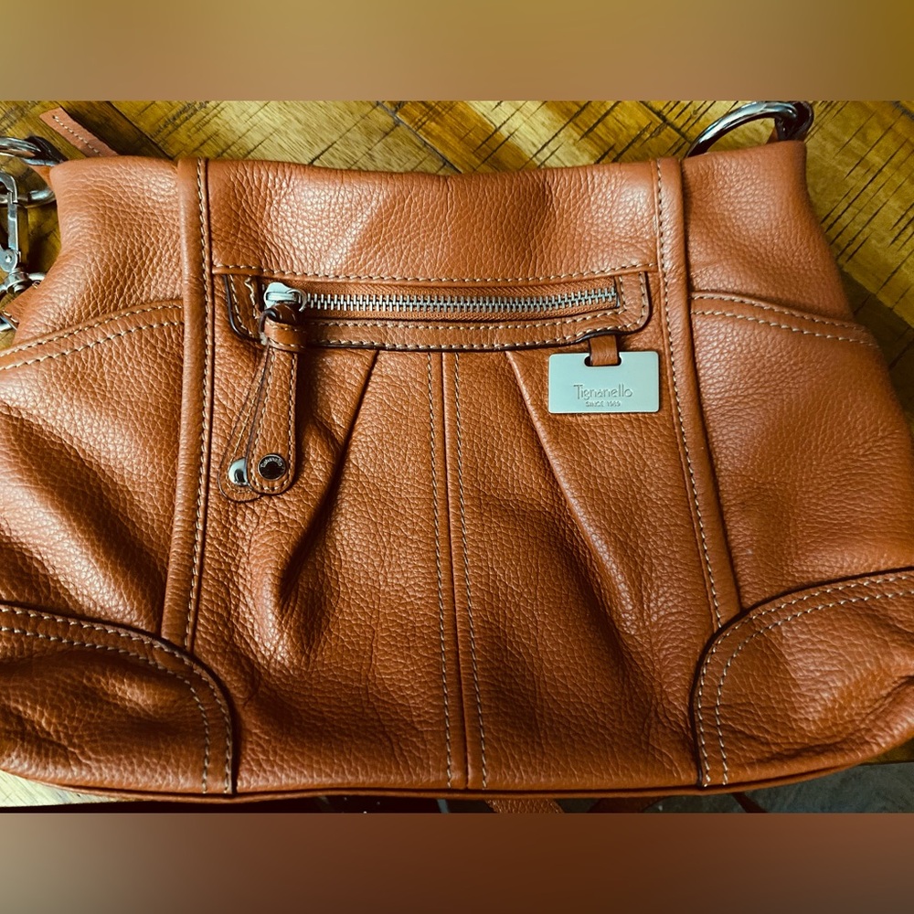 Tignanello Leather Crossbody Purse